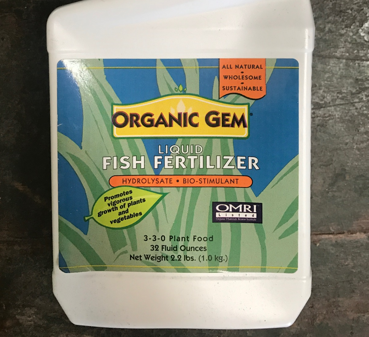 Organic Gem Fish Fertilizer